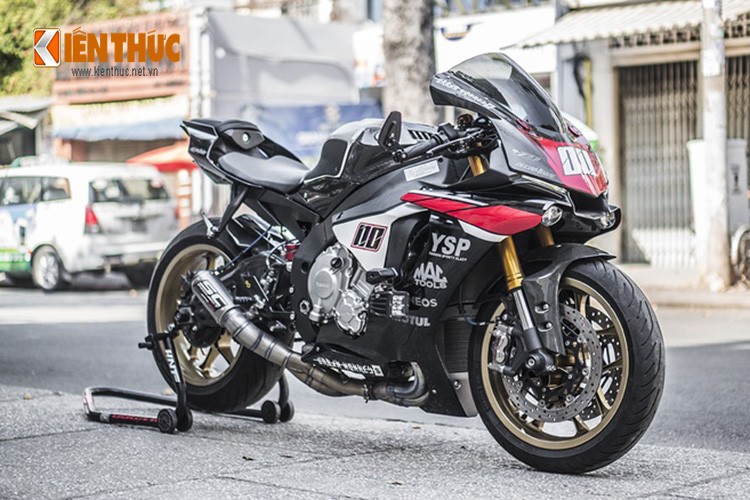 Sieu moto Yamaha R1 2015 do 